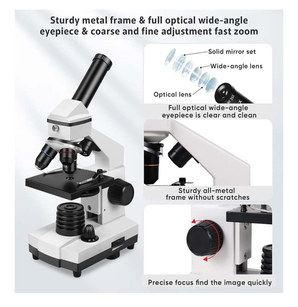 My First Lab Duo Scope MFL-20 Compound Microscope - Picture 4 of 6